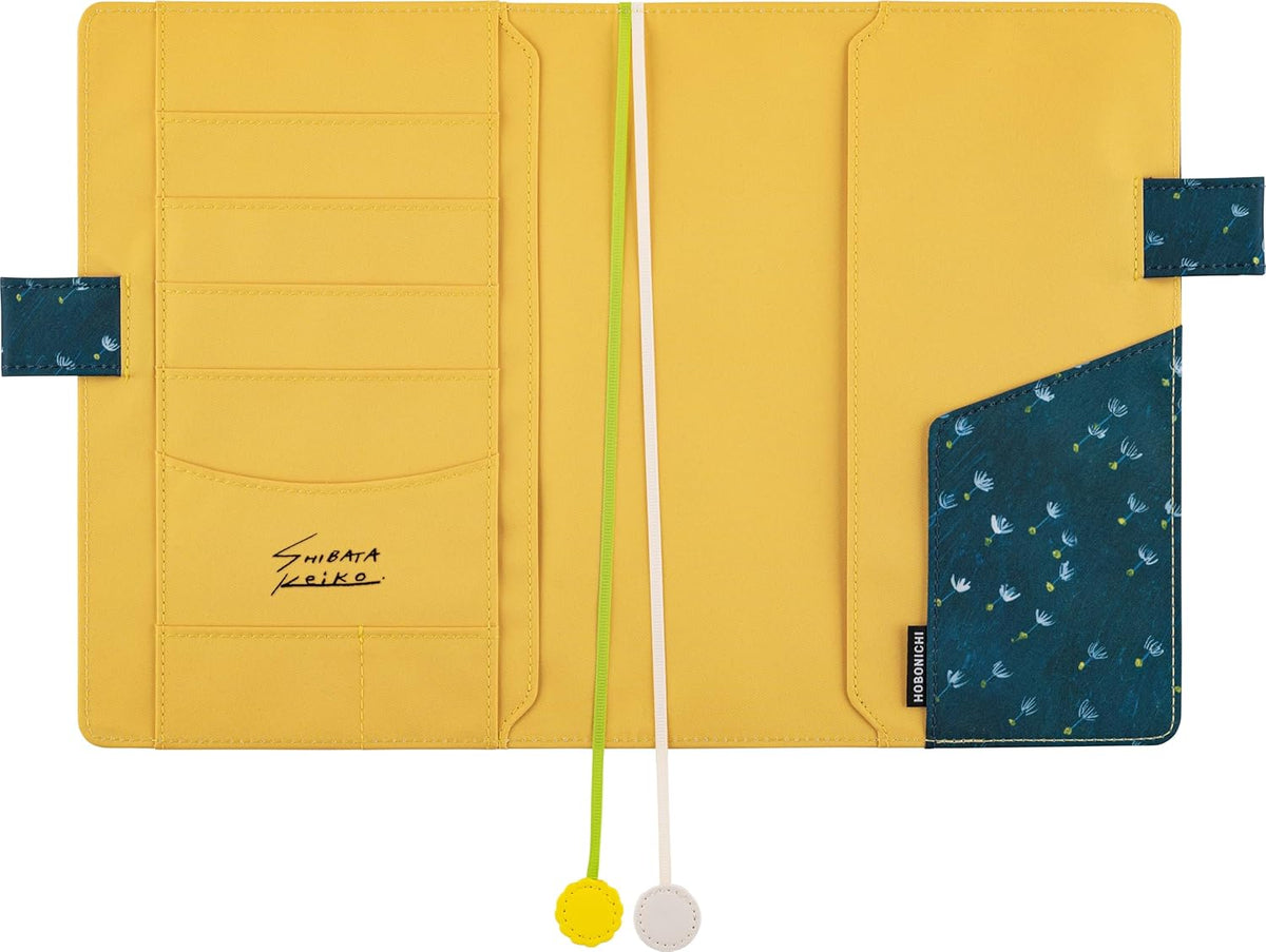 Hobonichi Techo 2026 Cousin A5 Cover – Keiko Shibata “Dandelion Field Breeze”