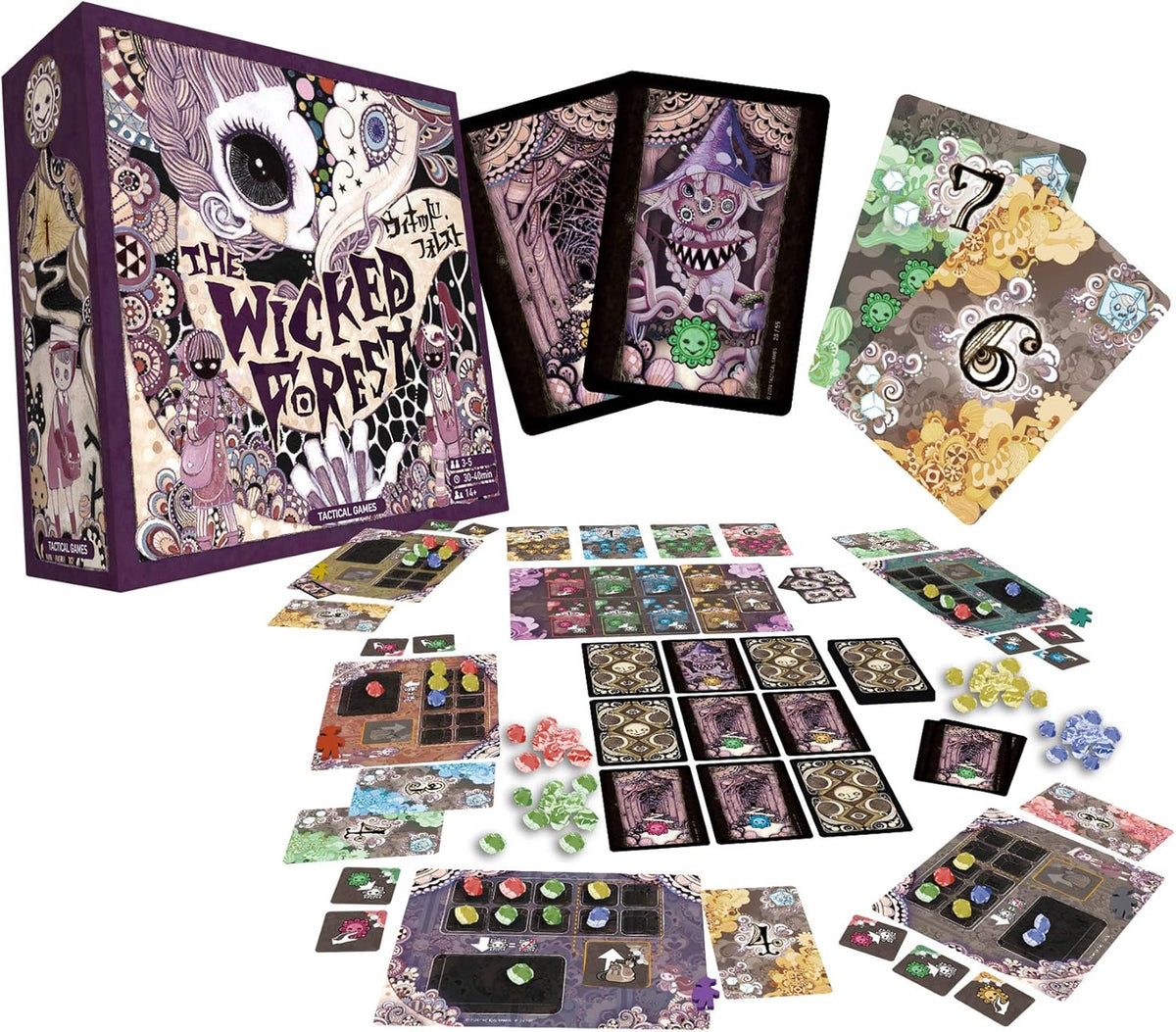 Tactical Games Wicked Forest Board Game