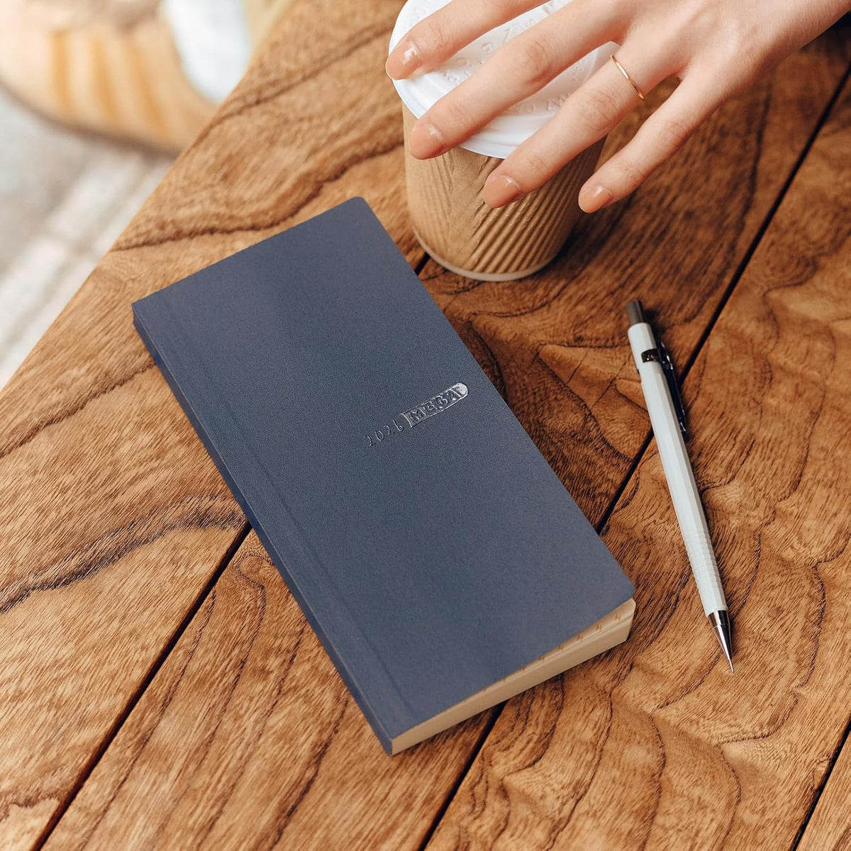 Hobonichi Techo 2026 Weeks MEGA Sneaker Indigo Black Japanese Weekly Planner