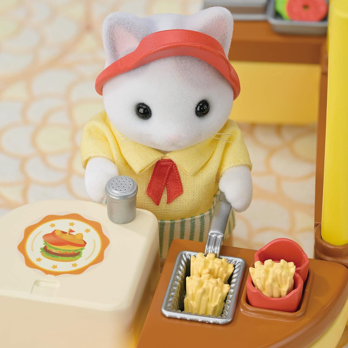 Sylvanian Families Freshly Made Hamburger Wagon Playset