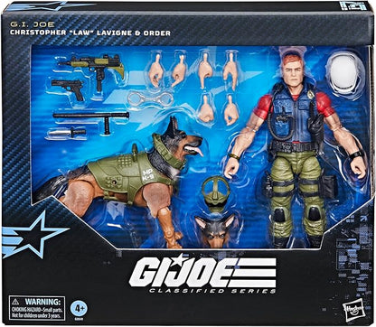 G.I. Joe Classified Series #157 Christopher "Law" Raven & Order Action Figure