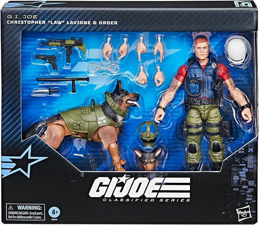 G.I. Joe Classified Series #157 Christopher "Law" Raven & Order Action Figure