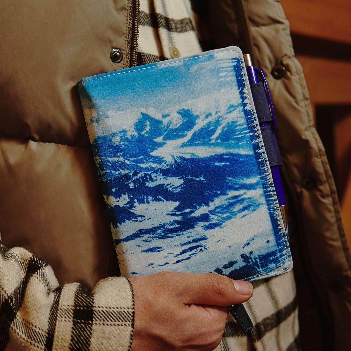 Hobonichi Techo 2026 A6 Cover – Naoki Ishikawa “Denali in the Midnight Sun #1”