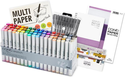Copic Sketch DX Basic Box 72-Color Set