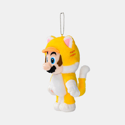 Super Mario Power-Up Mascot Plush C with Ball Chain