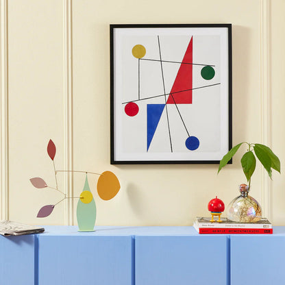 Brasilia Desktop Mobile Modern Kinetic Art Sculpture Handmade Decorative