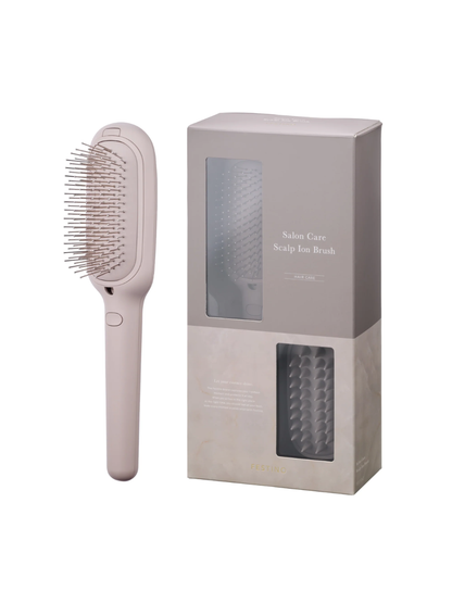 FESTINO Salon Care Scalp Ion Brush Sonic Vibration 2-Way Hair Styling Brush