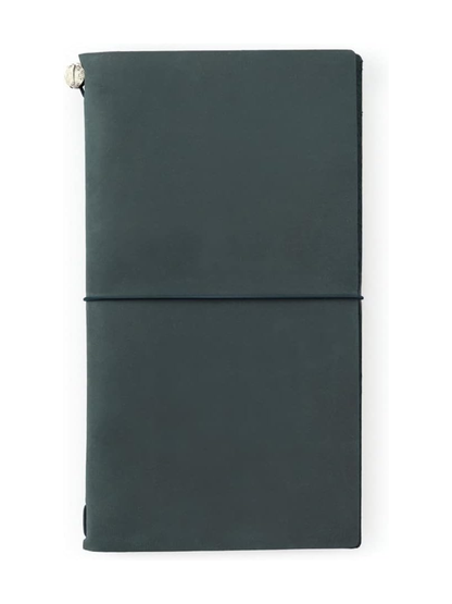 Traveler's Notebook Regular Size Blue Leather Journal