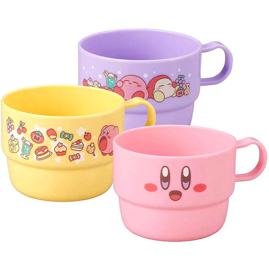 Kirby Plastic Cups Set of 3