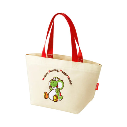 Super Mario Yoshi Tote Bag with Insulated Cooler Pouch