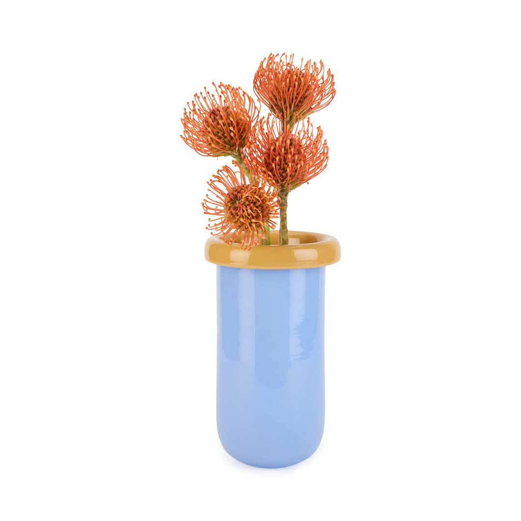 Plegado Glass Flower Vase