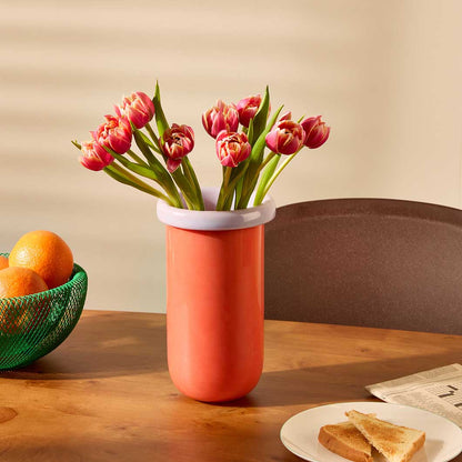 Plegado Glass Flower Vase