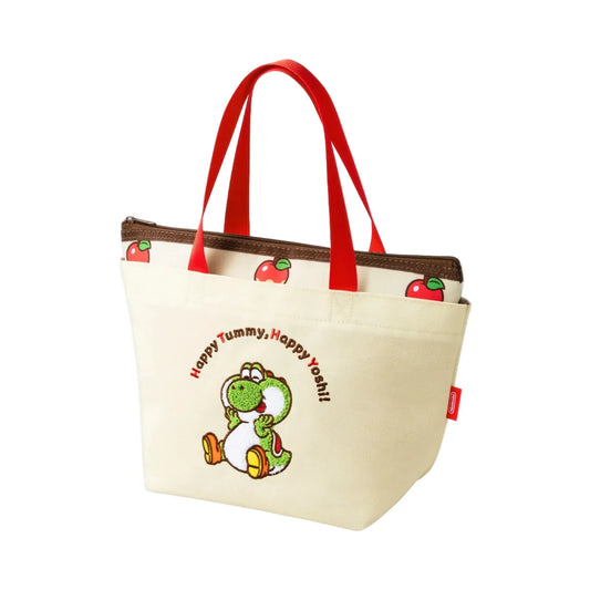 Super Mario Yoshi Tote Bag with Insulated Cooler Pouch