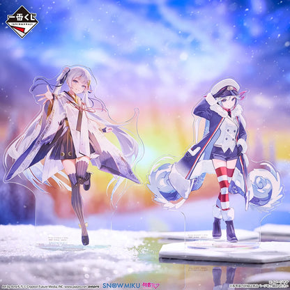 Ichiban Kuji Snow Miku 2018 Big Acrylic Stand J Prize