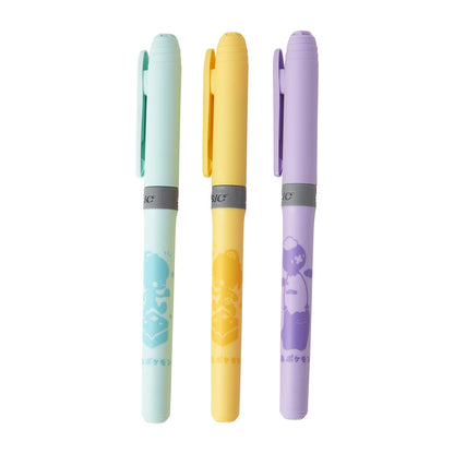 Pokemon Poko A Marker Set with Clear Case (3 Colors)