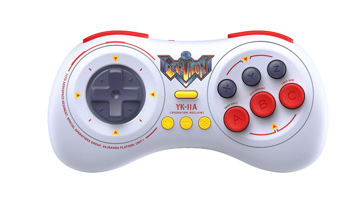 SUPERDELUXE GAMES 8BitDo M30 Bluetooth Gamepad – Earthion Edition for Nintendo Switch