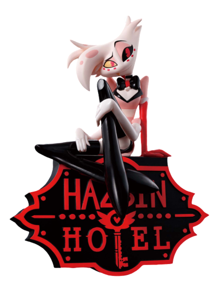 Hazbin Hotel Angel Dust Monitor Top Figure