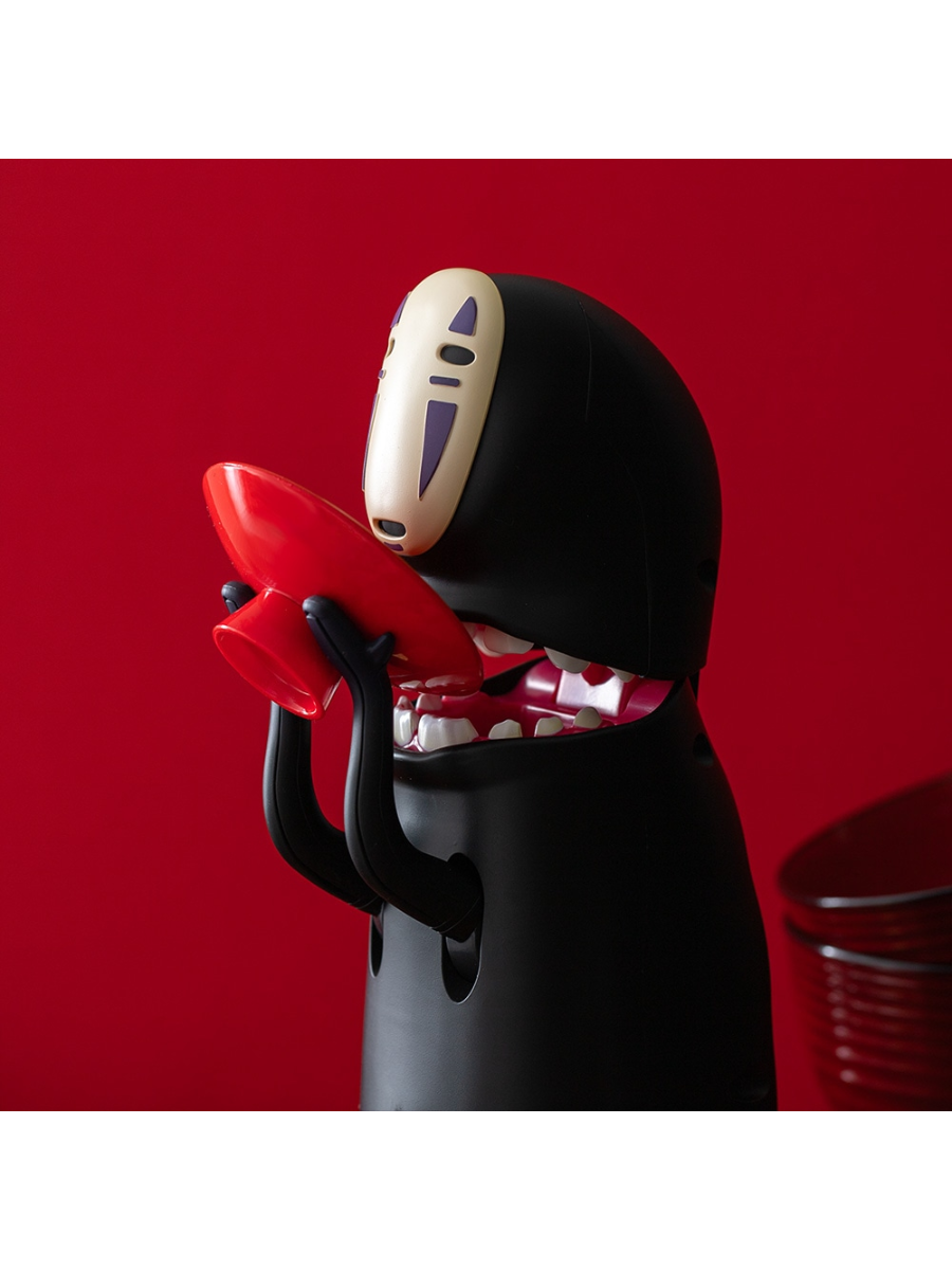 Spirited Away No-Face Coin Eating Piggy Bank Interactive Sound Money Box
