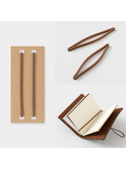 TRAVELER’S Notebook 20th Anniversary Card Size Set (Brown) 15412006