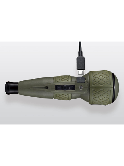 VESSEL 220USB-1DG Electric Ball Grip Screwdriver Dark Green