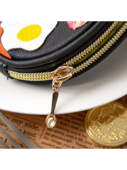 Howl’s Moving Castle Calcifer Coin & Card Case with Retractable Reel