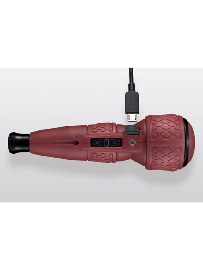 VESSEL 220USB-S1DR High Speed Electric Ball Grip Screwdriver Dark Red