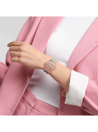 Swatch TURNER'S SCARLET SUNSET SO28Z700 x Tate Gallery Art Watch