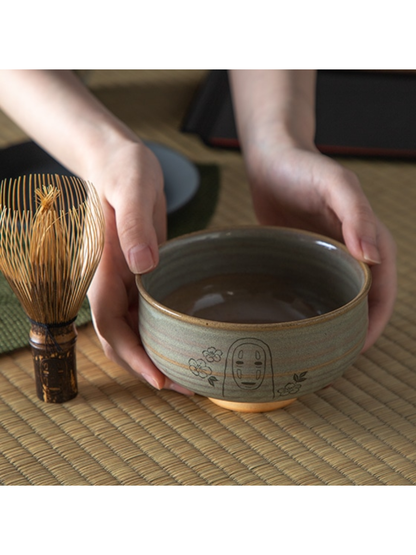 Spirited Away Matcha Tea Bowl No-Face Ceramic Cup