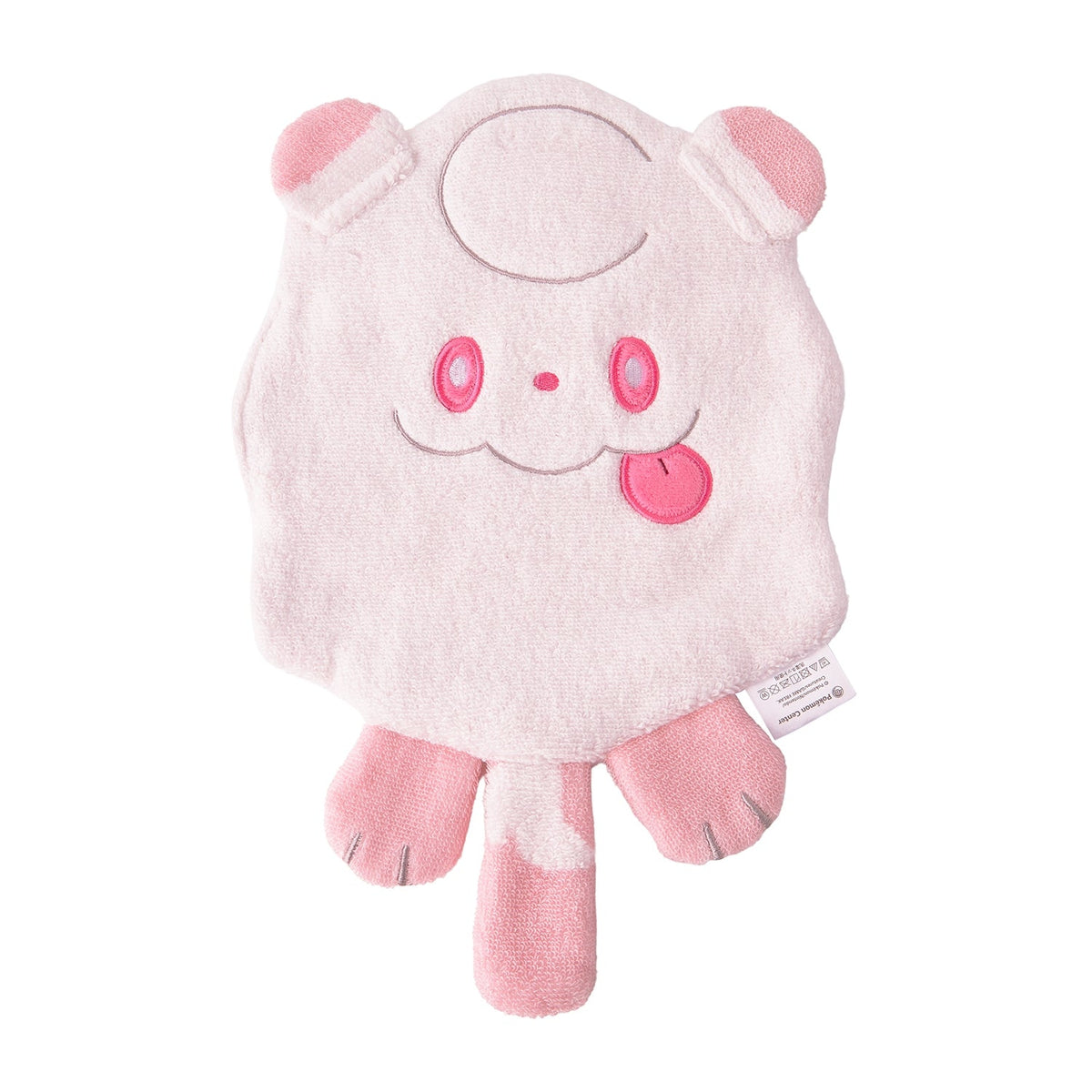 Pokemon Soft Hanging Swirlix-Style Die-Cut Towel