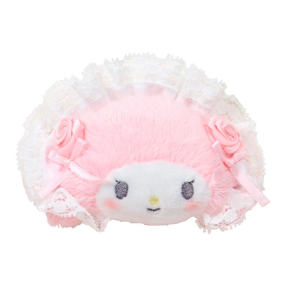 Sanrio Characters Secret Hair Clip (White Frill) Set (Box of 8 Pieces)