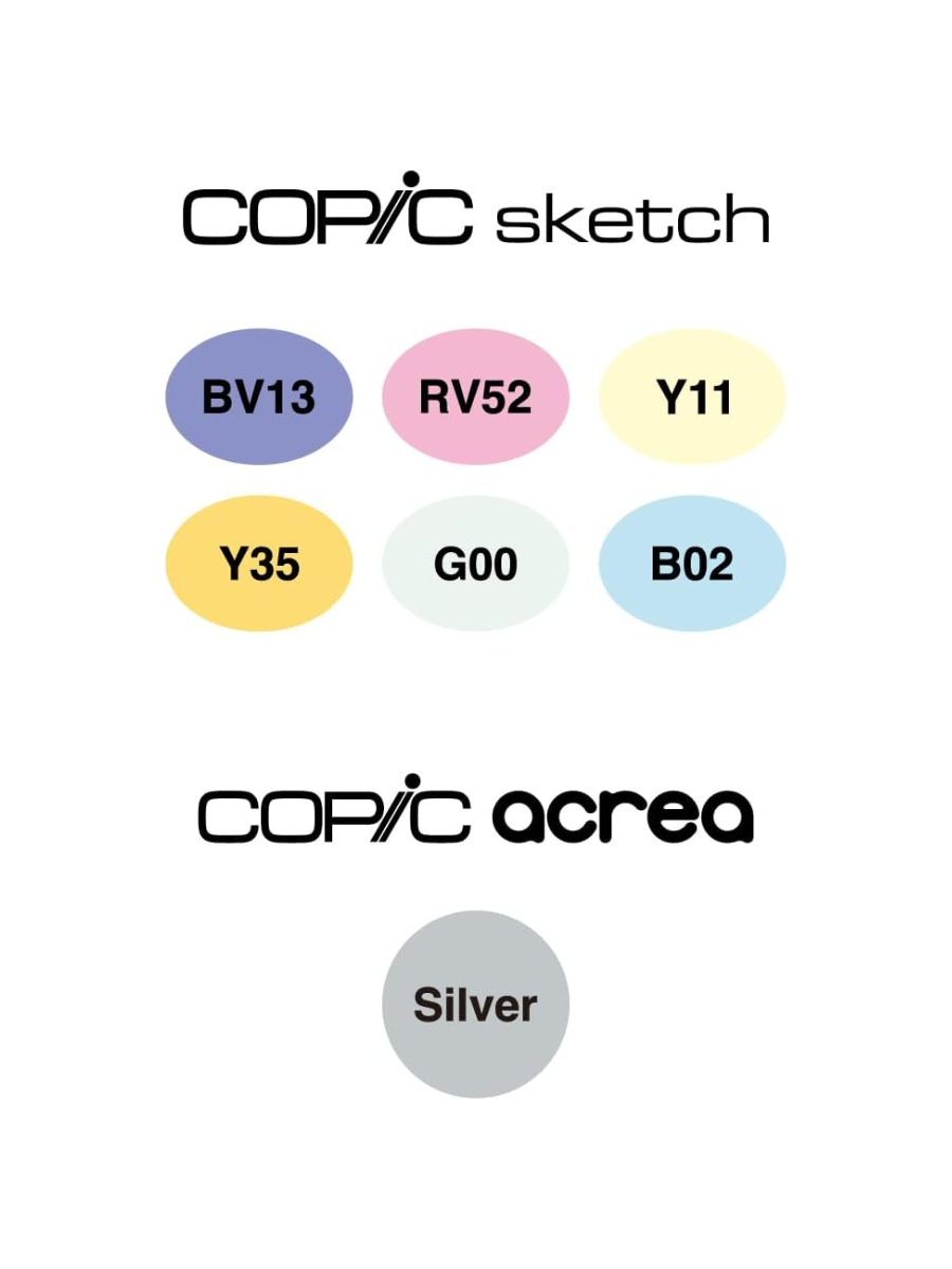 Copic Sketch Kit – Heisuke Kitazawa Collaboration Set "Shizuka Nori"