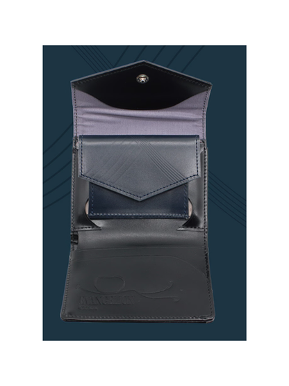 EVANGELION×NADAYA Quatre Mains Leather Trifold Wallet – Shinji & Kaworu Model 13