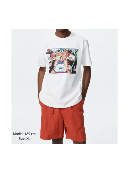 UNIQLO Manga UT Shueisha 100th Anniversary ONE PIECE Graphic Cotton T-Shirt