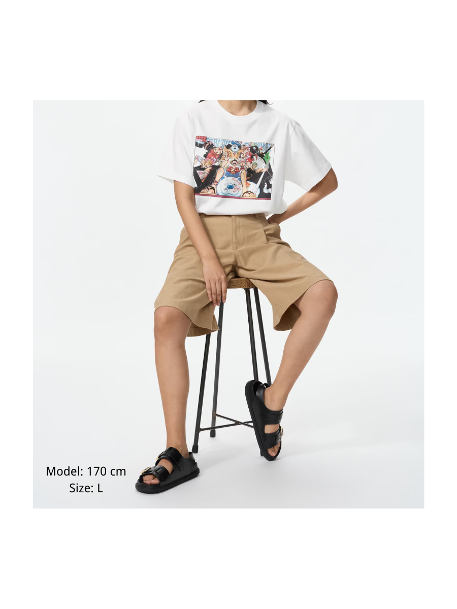 UNIQLO Manga UT Shueisha 100th Anniversary ONE PIECE Graphic Cotton T-Shirt