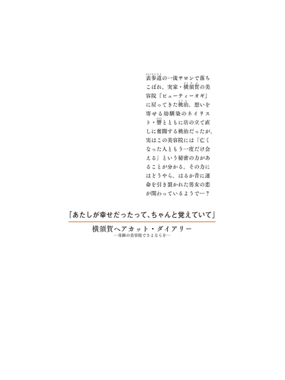 Yokosuka Haircut Diary: Sayonara at the Miraculous Hair Salon Japanese Novel