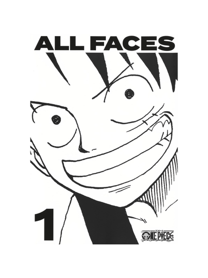 ONE PIECE ALL FACES 1–3 Collector’s Edition Manga – Eiichiro Oda Japanese