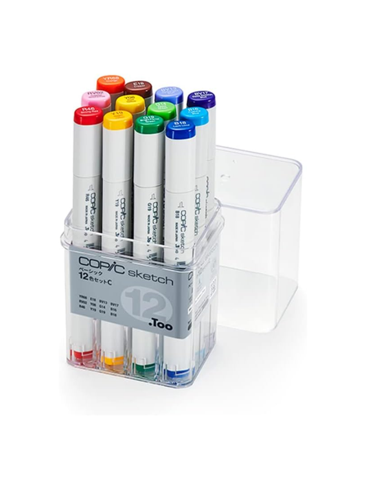 Copic Sketch Basic 12-Color Set C