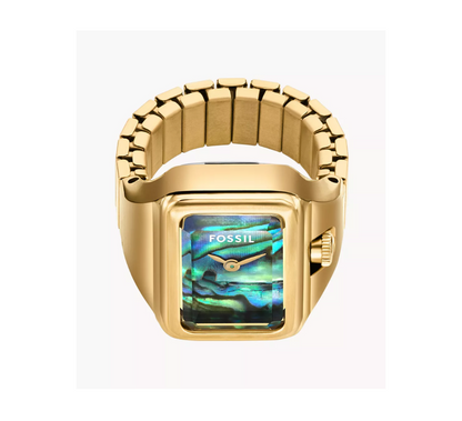 RAQUEL Gold Tone Watch Ring