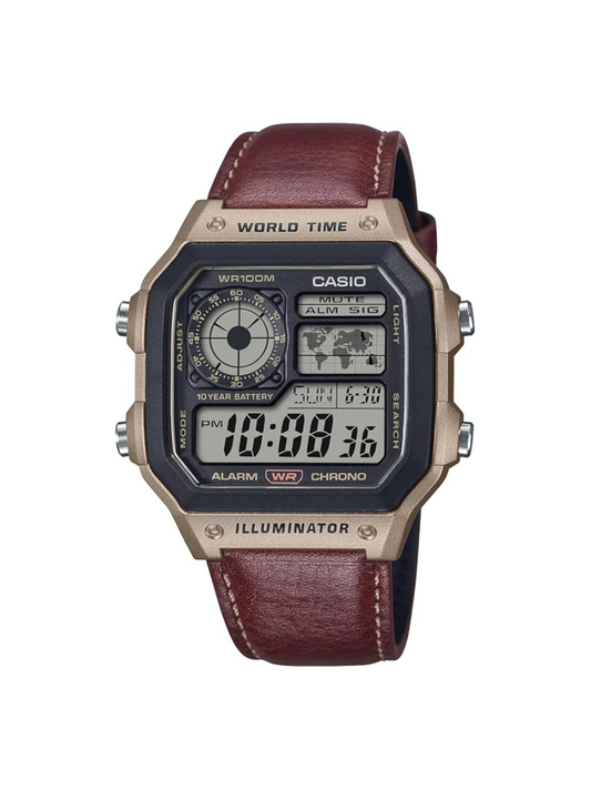 CASIO AE-1200WHL-5AV World Time Digital Watch
