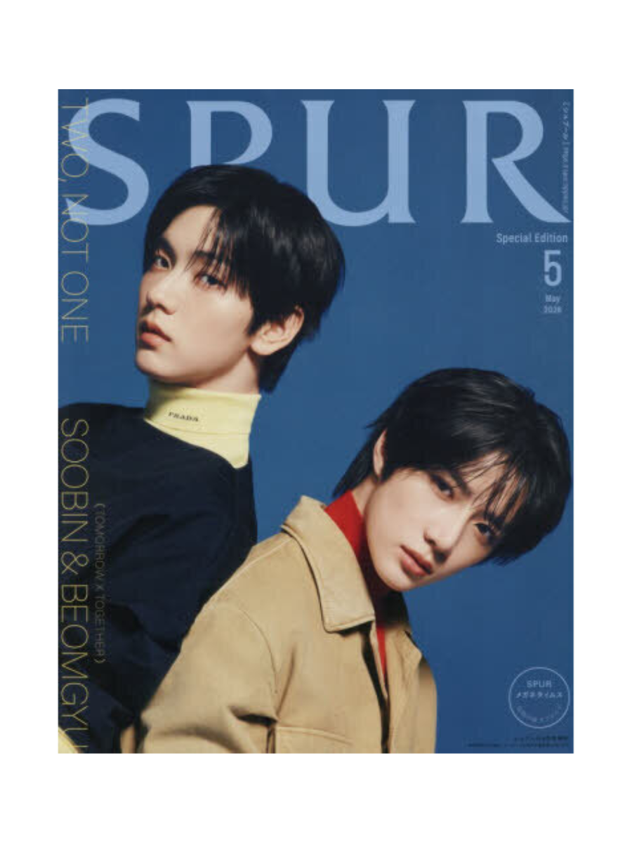 SPUR May 2026 Special Edition SOOBIN & BEOMGYU Cover Japanese Fashion Magazine