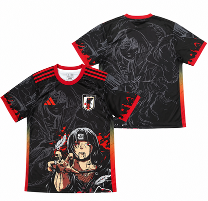 Adidas 2026 Uchiha Itachi Black Football Jersey