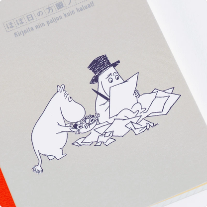 Hobonichi Techo 2026 Moomin Grid Notebook Japanese