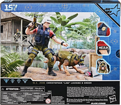 G.I. Joe Classified Series #157 Christopher "Law" Raven & Order Action Figure
