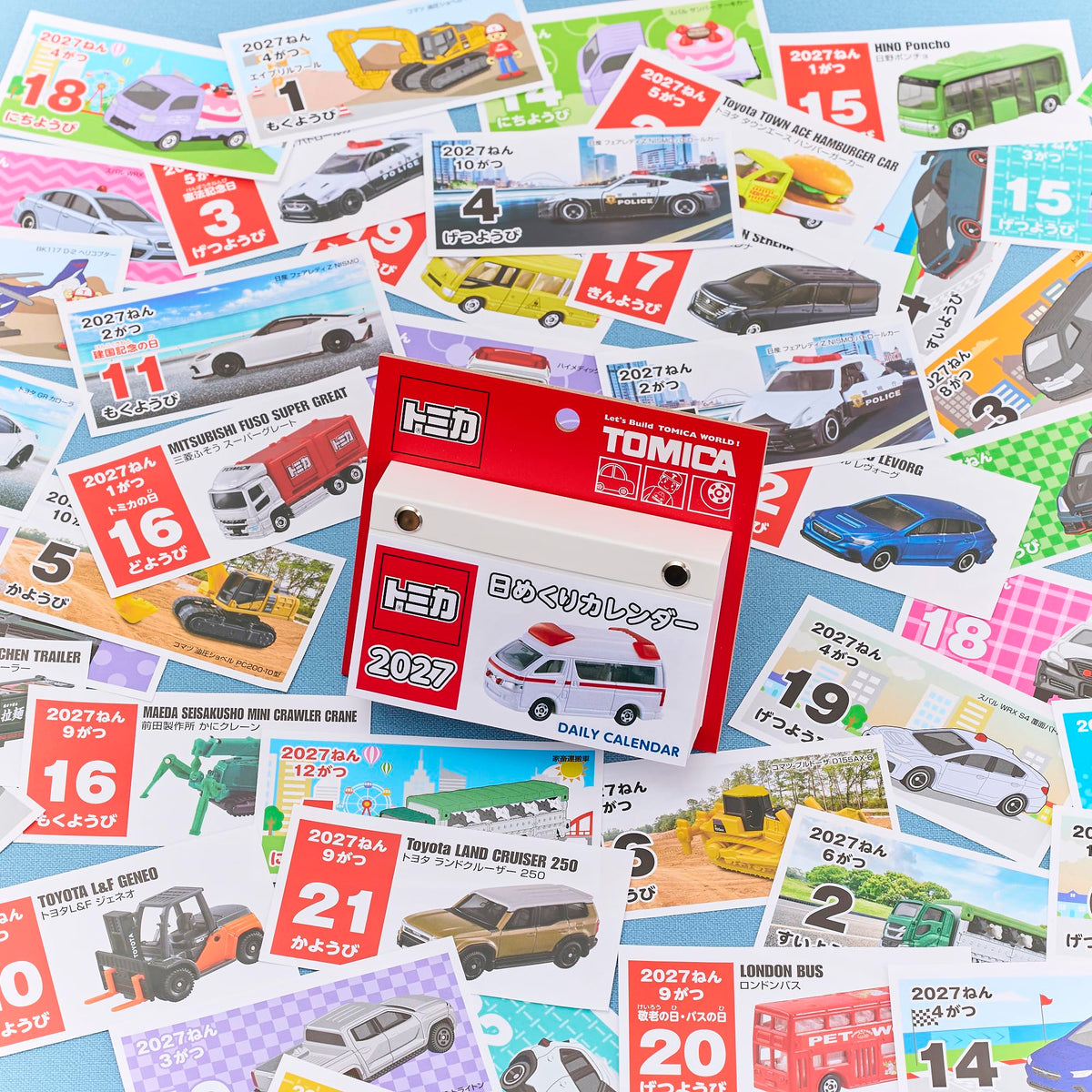 Tomica 2027 Daily Tear-Off Calendar