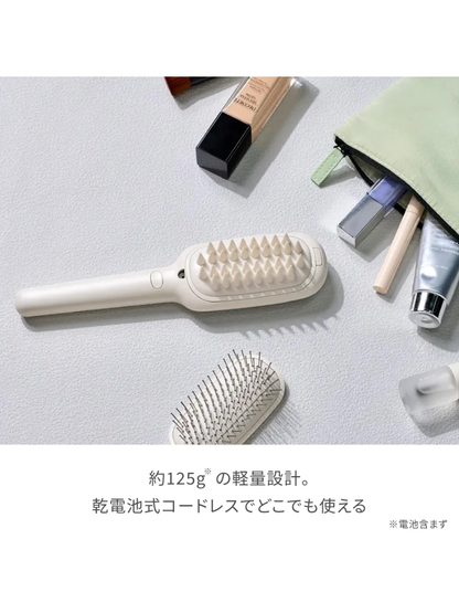 FESTINO Salon Care Scalp Ion Brush Sonic Vibration 2-Way Hair Styling Brush
