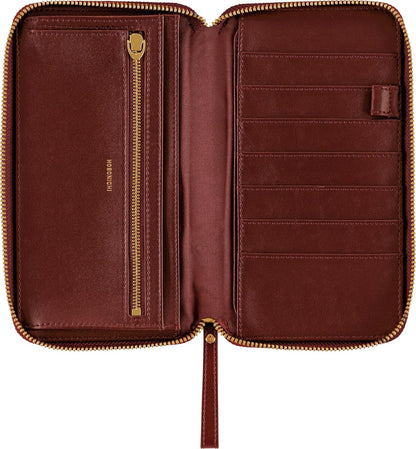 Hobonichi Techo 2026 Weeks Cover Amarone Zip PU Leather Planner Cover