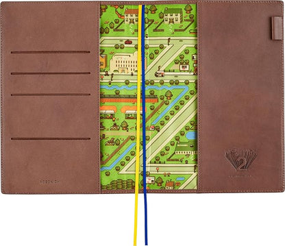 Hobonichi Techo 2026 MOTHER “Kurukuru Pedal” Leather Planner Cover A5