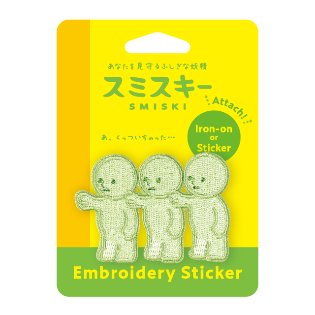 Smiski Chibidonski Embroidery Sticker (Iron On Patch)