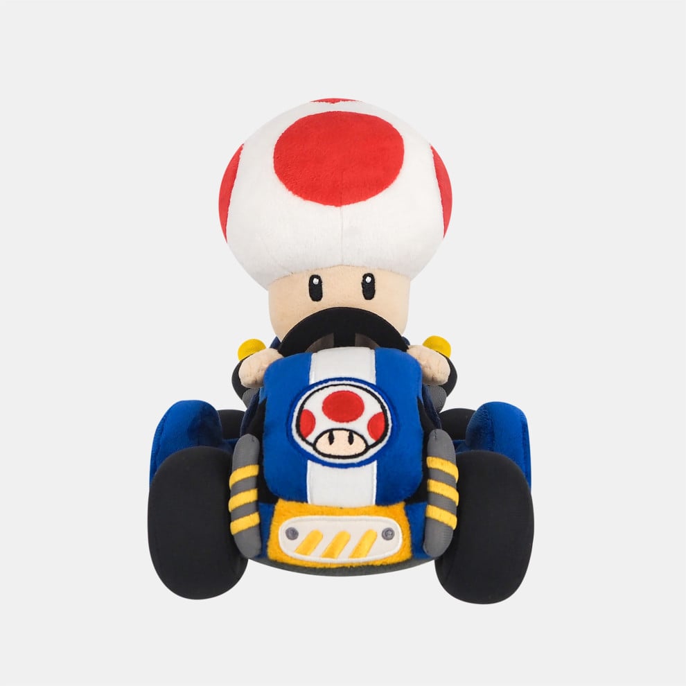 Mario Kart World Toad Plush Toy – Standard Kart Version