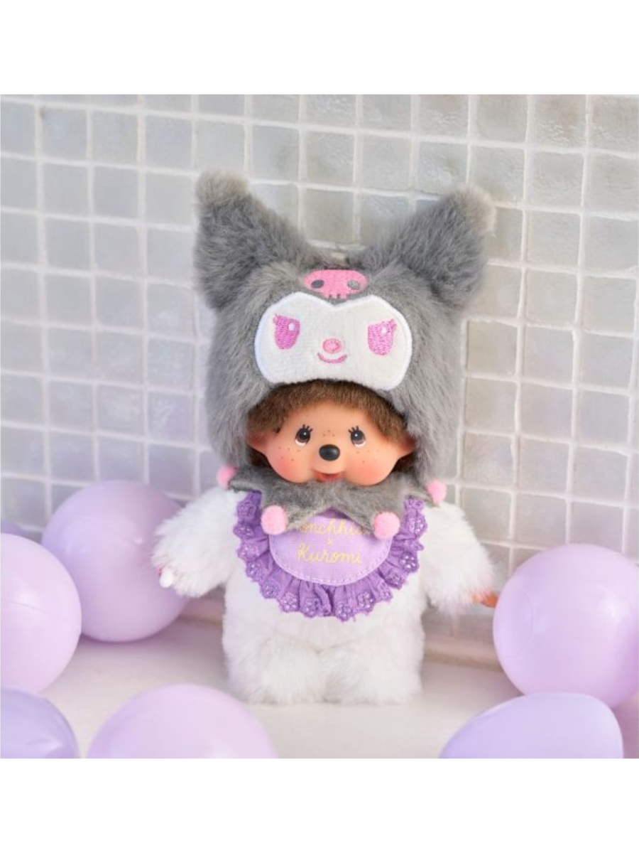 Monchhichi x My Melody & Kuromi Anniversary Keychain Collection